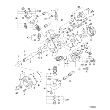 COVER, FEED PUMP
