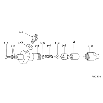 SPRING, NOZZLE HOL