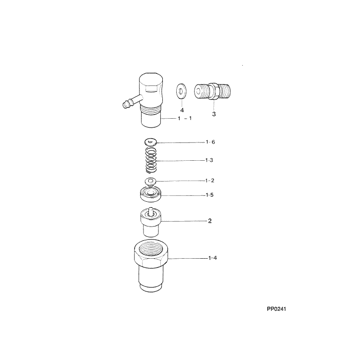 NUT, NOZZLE RETAIN